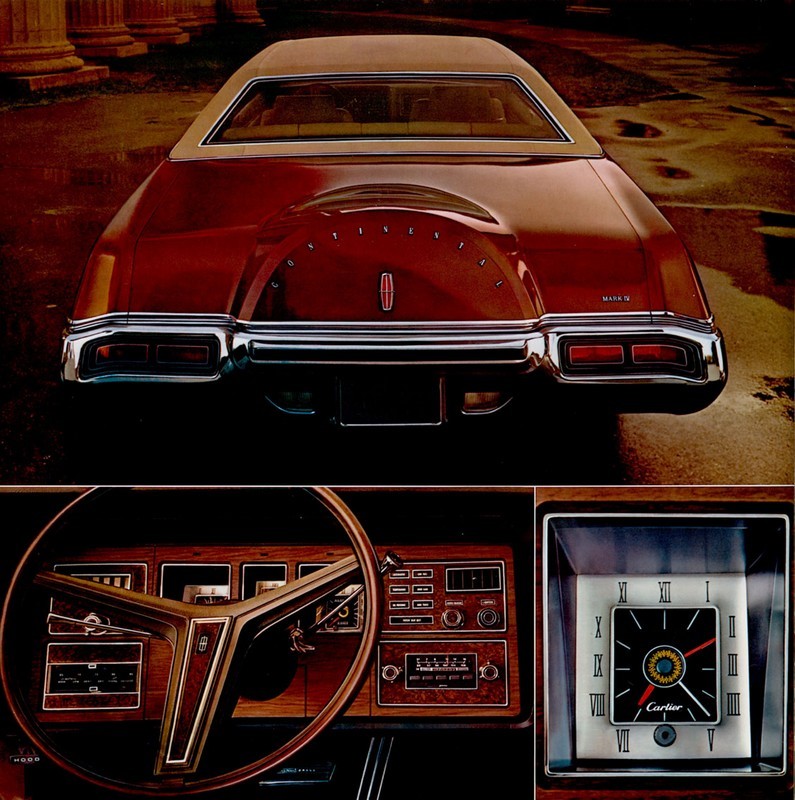 1973 Lincoln Model Range Brochure Page 10